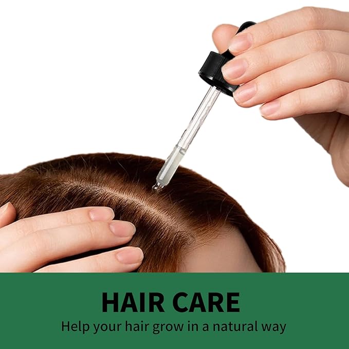 Jamaican Black Castor Oil for Hair Growth, Castor Oil Cold Pressed with Biotin for All Hair Styles 2 Fl Oz/pcs