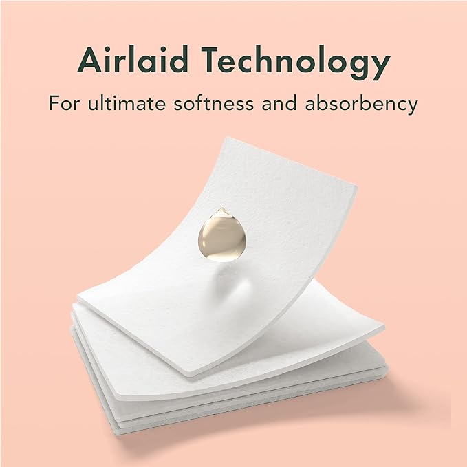 Rael Cotton Pads for Face - Facial Sponge, Square Pad Use with Toner, Makeup Remover, Lint-Free, Soft and Thin, Korean Skin Care (200 Count)