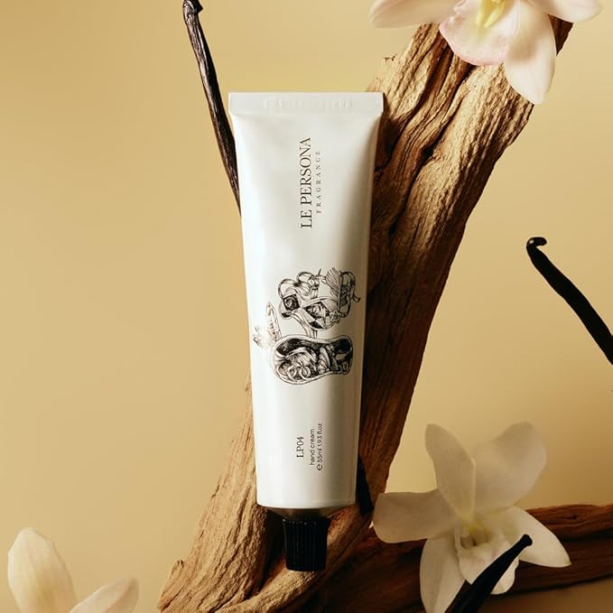 Scented Hand Cream For Women By Perfumers - Anti Wrinkle, Brightening, Non-Greasy Moisturizer - Luxury Korean Hand Cream For Gift 1.9oz/55ml (1.93 fl oz, LP04 Golden Gem)