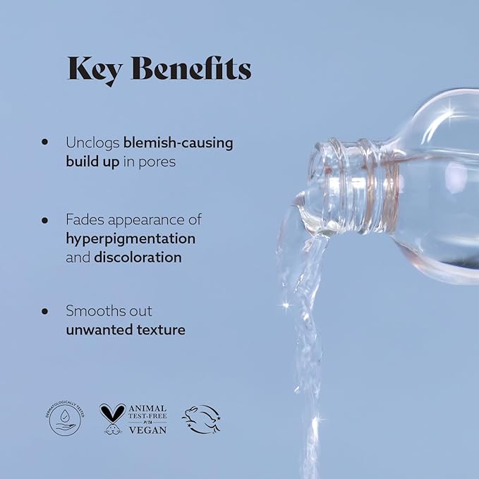 LUMA & LEAF Clearing Facial Toner 4 Oz - Natural Toner with Willow Bark, Salicylic Acid, Niacinamide, Marshmallow Root - Deep Nourishing Skin Toner for Blemish and Acne-Prone Skin