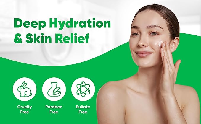 Ultimate Smoothing Facial Cream – Hydrating Anti-Aging Moisturizer with Aloe Vera, Coconut Oil, Cucumber Extracts, Glycolic & Lactic Acid & Vitamin E – Nourishing & Exfoliating Face Cream