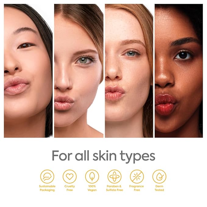 IYKYK By Makari Ceramide Collagen + Peptides Body Toning Cream, Smoothing & Firming Body Lotion for Women, Boosts Elasticity & Radiance for Glowing, Supple Skin, Vegan, No Fragrance, Paraben & Sulfate