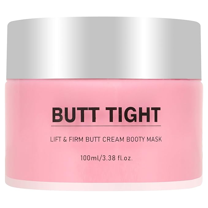 Butt Tight Lift Cream - Firm and Smooth Skin On The Booty, Reduce Loose and Crepey Skin, Moisten and Soften, Reduce The Appearance Of Cellulite 100ml