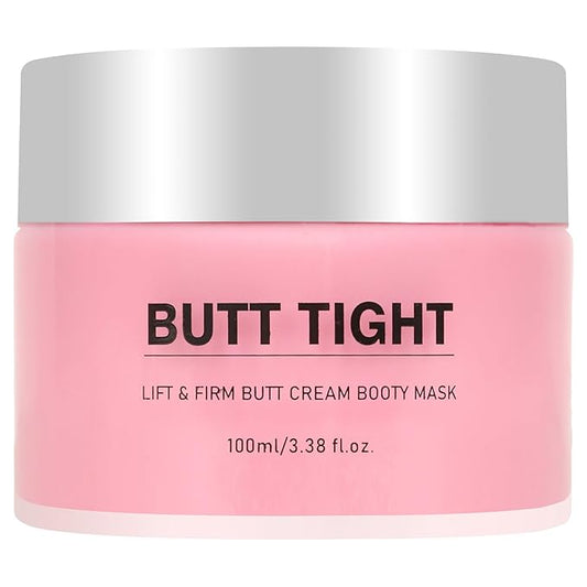 Butt Tight Lift Cream - Firm and Smooth Skin On The Booty, Reduce Loose and Crepey Skin, Moisten and Soften, Reduce The Appearance Of Cellulite 100ml