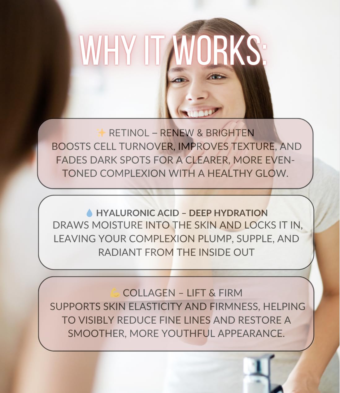 Collagen & Retinol Anti-Aging Face Cream with Hyaluronic Acid