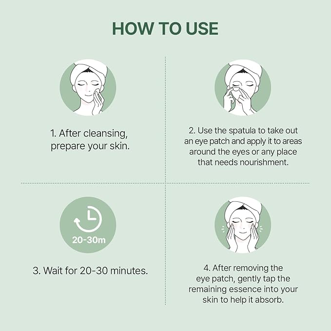 mixsoon Collagen Hydrogel Eye Patch 84 g / 2.96 oz. (30 pairs) Under Patch Hydrating Radiance Easy Patch fore Korean Glass SKin Care