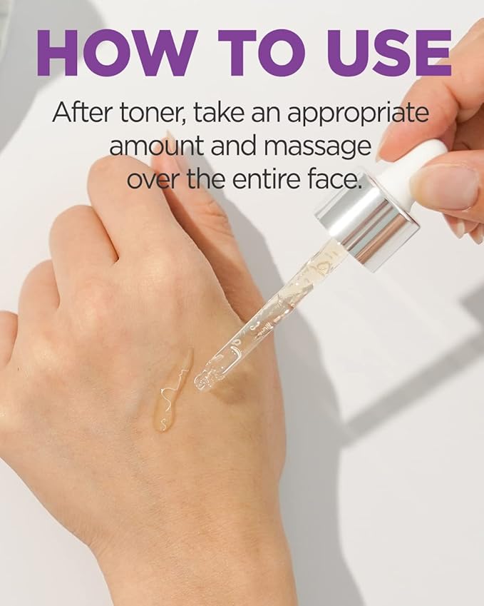 AMPLE:N Peptide Shot Ampoule - Anti-Aging Face Ampoule with Peptide Threads to Minimize Wrinkles and Improve Firmness - Serum to Lift Sagging Skin - Visibly Plump, 1.01 fl. Oz