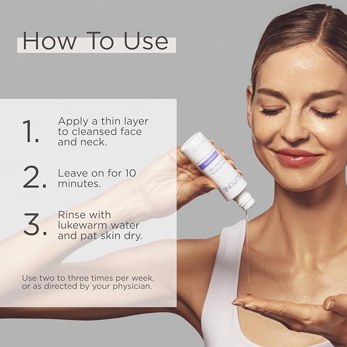 Glytone Rejuvenating Mini Peel Gel | Face Exfoliator with 10.8% FAV Glycolic Acid | Peeling Gel for Face Retexturizes and Reduces Fine Lines & Wrinkles | Dead Skin Remover Chemical Peel | 2 fl oz.