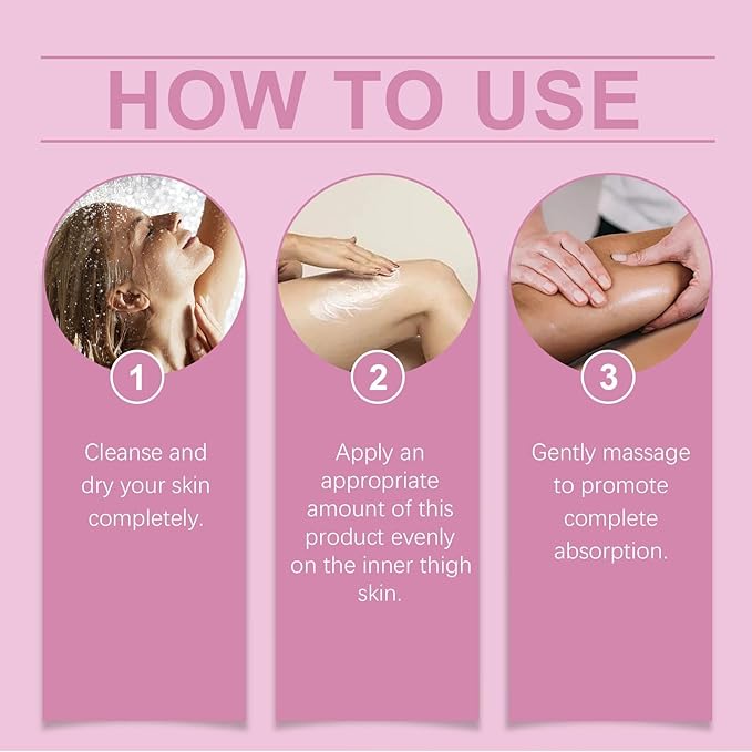 Leg Firming Cream For Loose Skin, Skin Tightening Lotion For Body And Leg, Go Pure Butt And Thigh Cream, 50G