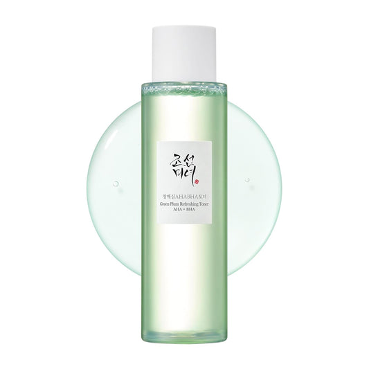 🍏 Beauty of Joseon Green Plum AHA BHA Toner – Mild Exfoliating Korean Facial Essence with Salicylic Acid (150ml)