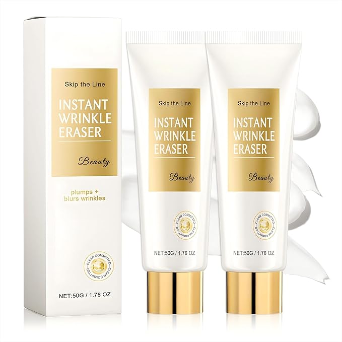 2pc Instant Face Lift Cream – Conspicuous Wrinkle Cream & Anti Wrinkle Skin – Firming Serum for Face & Body, Anti-Aging Eye Cream
