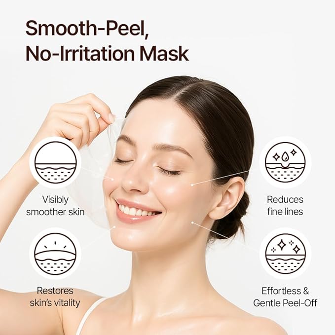 GINSENG & COLLAGEN WRAPPING MASK 5.07 fl.oz/150ml | collagen night wrapping mask, peel off face mask, Hydrolyzed Collagen, Glass skin, Glow skin, Hydrating & Moisturizing, korean skincare