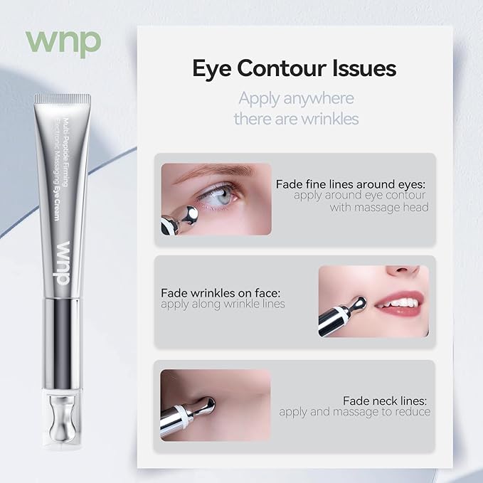 WNP Eye Cream|Wrinkle Eraser EyeCream, Multi-peptide Firming Eye Tightener, Anti-Aging Eye Cream for Puffiness and Bags Under Eyes Cream