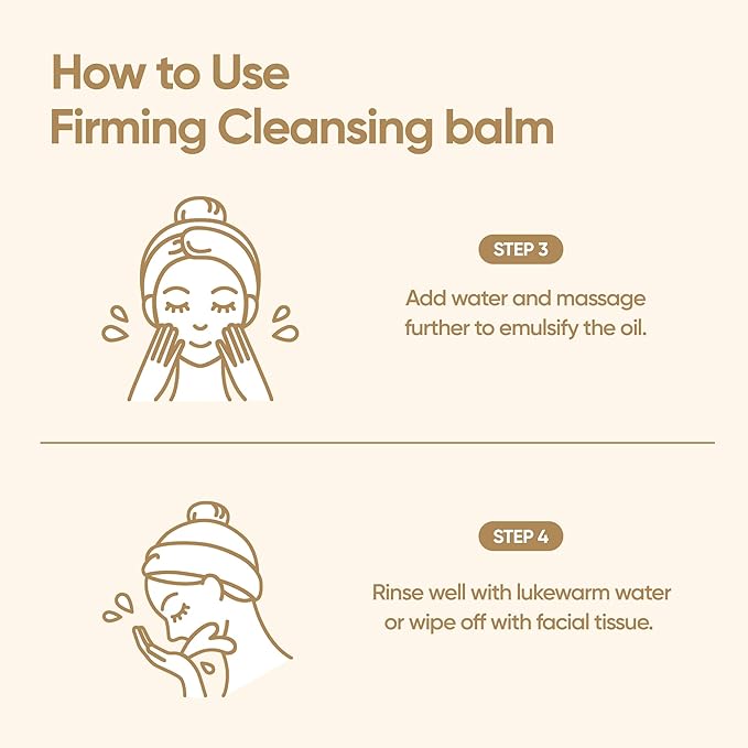 BANILA CO Clean it Zero Firming Cleansing Balm | Korean Makeup Remover, Cleansing Oil to Soothe and Moisturize Skin | Vegan | Made with Moringa Ceramide and Panthenol (100ml/3.38 fl.oz)