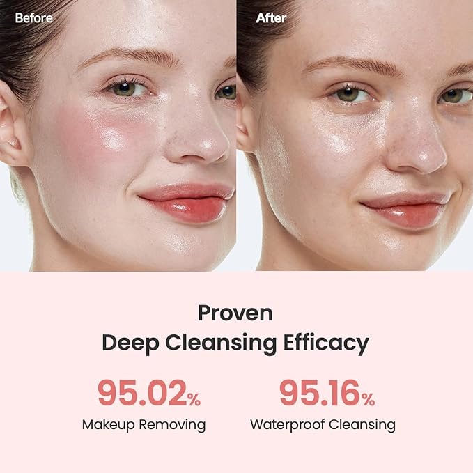 BIODANCE Collagen Cleansing Duo – 2-in-1 Pore Mask to Foam Cleanser & Gentle Cleansing Oil, Hydrating Facial Wash and Makeup Remover for Sensitive Skin, Oily Skin, Pink Duo