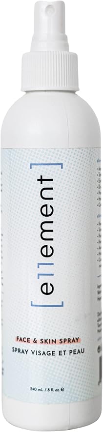 e11ement - Hypochlorous Acid Face and Skin Spray - HOCL- Safe for use on Acne Prone Skin - Eczema - Dry Scalp - Post Procedure -Toner - Eye Lash Cleanser - Face and Hand Cleanser (Large 8 oz.)