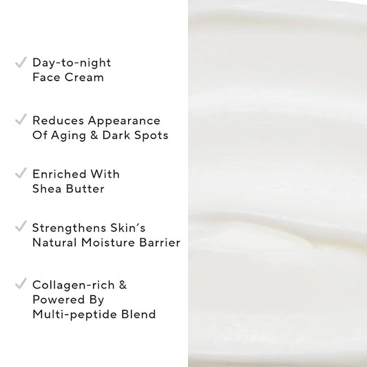 Mirabella Day to Night+ Intense Formula Moisturizer – Hydrating Anti-Aging Face Cream w/Hyaluronic Acid, Niacinamide & Collagen – Lightweight Day & Night Facial Moisturizer, 2.03 oz