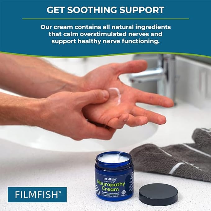 Natural hand and foot cream is used to repair dry and cracked feet. Ointment containing tea tree oil and peppermint essential oil for hand, foot and heel care (Body and face soothing cream, 113g)