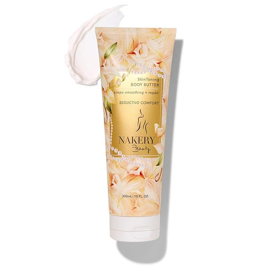 Nakery Neck Creams for Tightening & Firming Skin - Tightening Cream for Body & Face - Neck Firming Cream for Aging Skin - Neck Tightening Cream & Body Cream for Extremely Dry Skin - Seductive Comfort