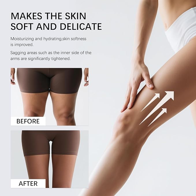 New Champagne Moisturizing Firming Body Creme for Hydrating, Skin Moisturizer Tightens, Hydrates Dry Skin on Arms, Legs, Belly & Neck - Day and Night - 1 Pack (Vanilla, 8 Fl Oz/236 ML)