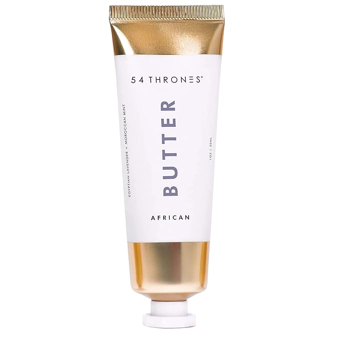 54 Thrones Mini African Beauty Shea Butter, Intensive Dry (Egyptian Lavender + Moroccan Mint)