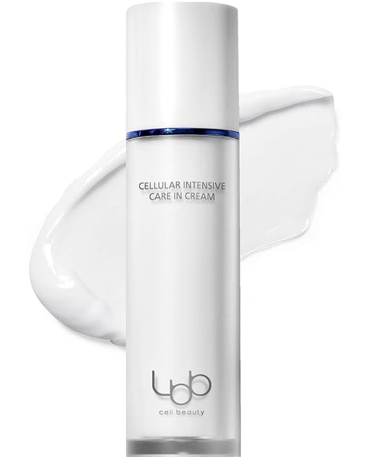 LBB Cellular Intensive Care In Cream - Vegan Antioxidant Face Moisturizer for Balanced and Youthful Skin - Improves Wrinkles, Elasticity - Tangerine Cellular Water, Plant Cell Extracts, 1.69 oz.