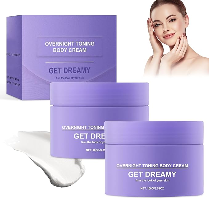 Get Dreamy Overnight Toning Whip, Reduce Fine Lines & Wrinkles,Hydration Anti-Wrinkle Skin Tightening Night Sleeping Body Firming Whip (2)