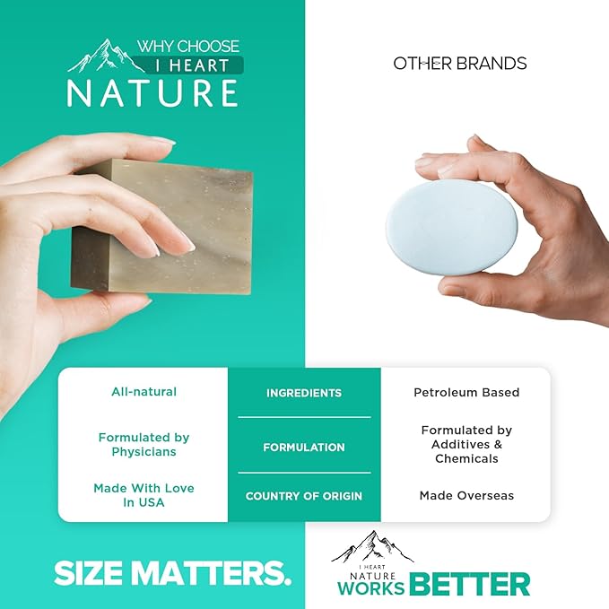 Fresh Forest Eucalyptus Soap Bar (2 Pack) with Spearmint for an Invigorating and Soothing Cleanse - Face & Body Wash - Infused with Shea Butter for Rich Creamy Lather & Long-Lasting Freshness