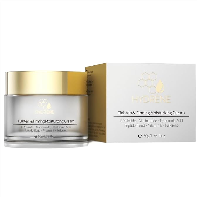 Night Cream for Women – Firming & Tightening Face Moisturizer with Niacinamide, Peptides, Hyaluronic Acid & Vitamin E – Hydrating Skincare for Dry, Mature Skin, 1.76 fl.oz