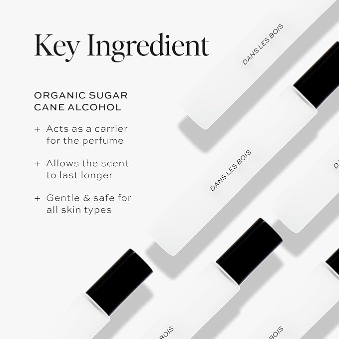 Dime Beauty Perfume Dans Les Bois, 0.34 oz / 10 ml - Travel Fragrance Spray, Feminine and Bold Scent, Hypoallergenic, Clean Perfume, Eau de Toilette For Women