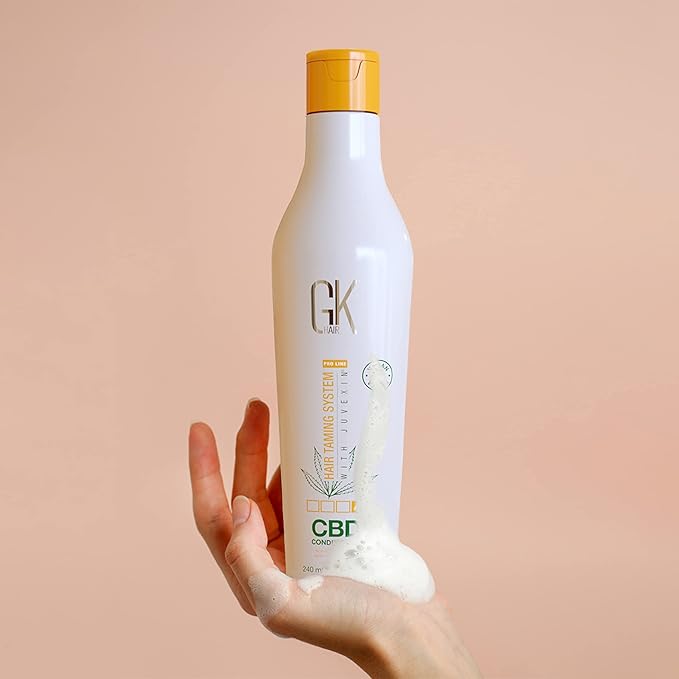 GK HAIR Hemp Shampoo and Conditioner Sets Hydrating Strengthening Color Treated Damaged Repair Provides Nourishing & Shine Natural Organic Vegan Sulfate Paraben Free (Conditioner)
