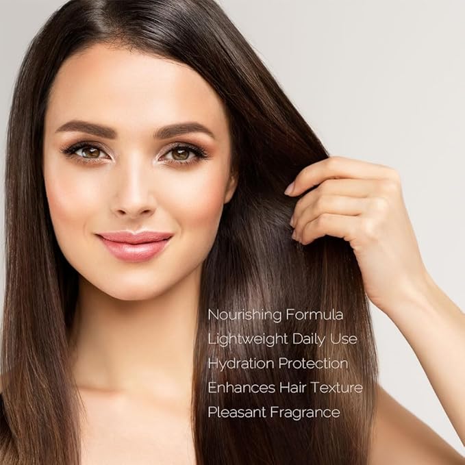 PRETTYSKIN Rainbow Perfume Vegan Hair Serum with Argan Oil, Sweet Almond Oil, Jojoba Oil, Macadamia Oil – Hydrating, Frizz Control, Lightweight Nourishing Treatment – 100ml (R1 Original)