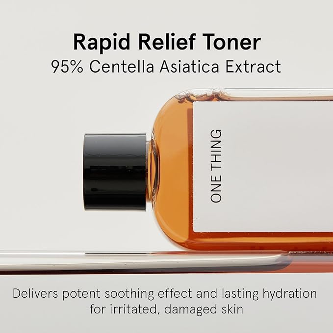 ONE THING Centella Asiatica Extract CICA Toner 5.07 Fl Oz | Hydrating Soothing Facial Extracto for Sensitive Oily Acne Prone Skin, Pure Centella, Redness and Irritation Relief | Vegan Korean Skin Care
