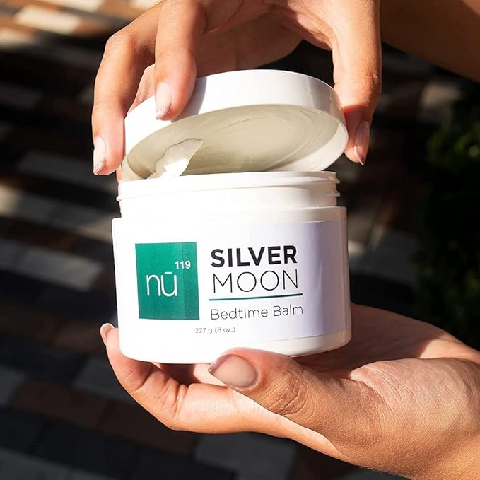 nu119 How to Heal Cracked Feet Overnight Silver Moon Bedtime Balm | Natural Cream Moisturizer Treatment for Dry Skin on Heels & Hands for Men & Women | Fix & Repair Foot Skin & Soften Calluses