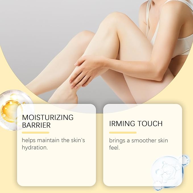 Champagne Lift Firming Body Cream, with Pink Pepperslim for Nourishes Skin Lift Firming Hydrating Cream (Coconut)