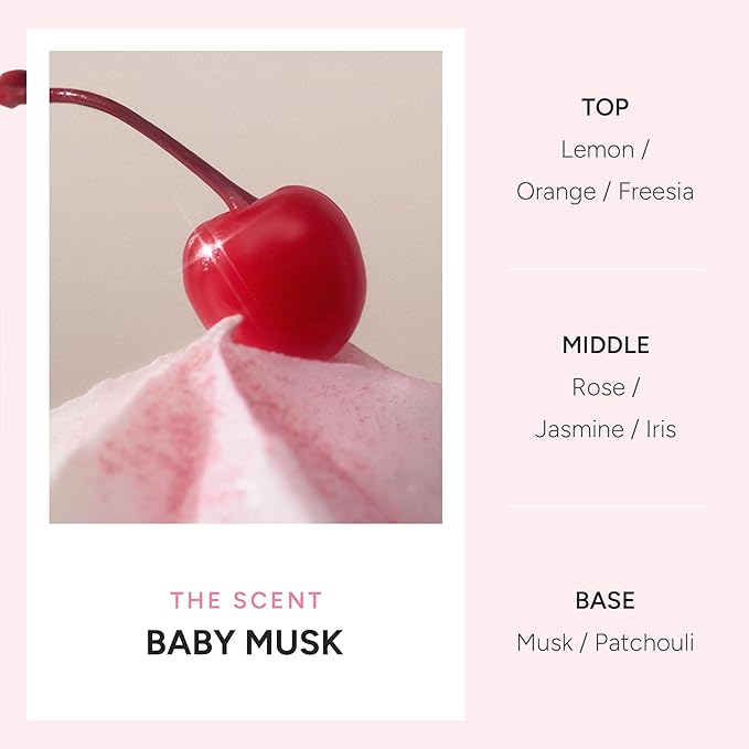 Scented Repair Treatment Mask – Protein-Enriched Deep Repair for Damaged Hair – 17 Amino Acids, Botanical Oils, Shea Butter & Ceramide – Korean Hair Conditioner, Baby Musk, 100 ml / 3.4 fl oz