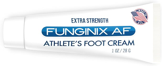 FUNGINIX AF Athletes Foot Cream - Topical Anti-Fungal Treatment, Eliminates Athlete's Foot Infections, Safe & Effective (1 Ounce)