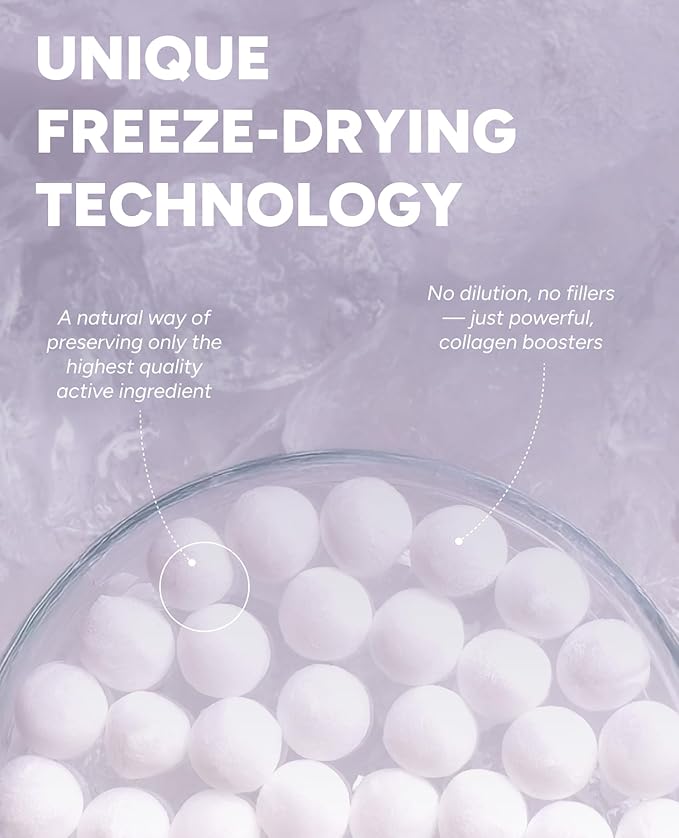 Collagen Boosting Melting Capsule – For Hydration & Firming | Korean Skin Care for Sensitive Skin | Booster for Collagen Serum, Toner & Moisturizer | 8 Capsules