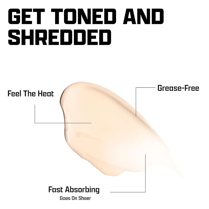 Lipo-6 Defining Gel | Sweat Enhancer Hot Cream for Skin Toning, Tightening & Firming | Boosts Circulation & Sweat