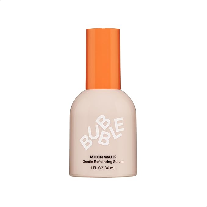 Bubble Skincare Moon Walk Exfoliating Face Serum - Gentle Facial Exfoliator & Pore Minimizer - Helps to Even Skin Tone & Reveal a Glowing Complexion - Suitable for All Skin Types (30ml)