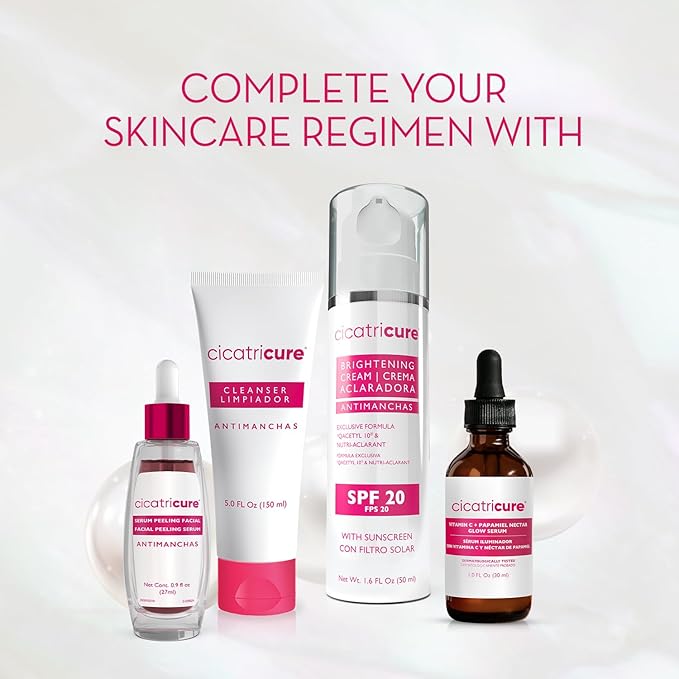 Cicatricure Antimanchas Brightening Face Moisturizer, Results in 4 weeks, Faded Cream for Dark Spots with Tranexamic Acid, Boosts Glow & Radiance, Natural Radiance, 1.7 oz