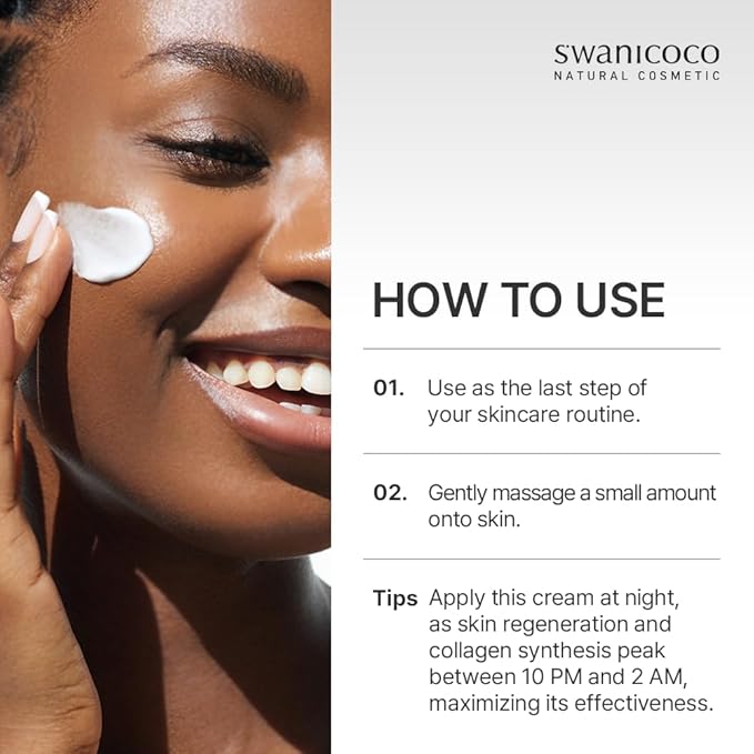 SWANICOCO PDRN Rejuvenating Repair Cream, 99.9% Pure Salmon DNA, Bakuchiol, Cica Exosome & Niacinamide, Anti-Aging, Wrinkle Care, Firming & Glow, Holiday Gift, Stocking Stuffer, 40ml / 1.35 fl oz