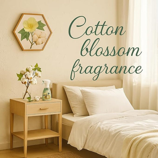 Room Fragrance Air Freshener Spray Concentrated Bathroom, Kitchen, Car, or Office Deodorizer, U.S.- Made by AP Fragrance (Cotton Blossom)