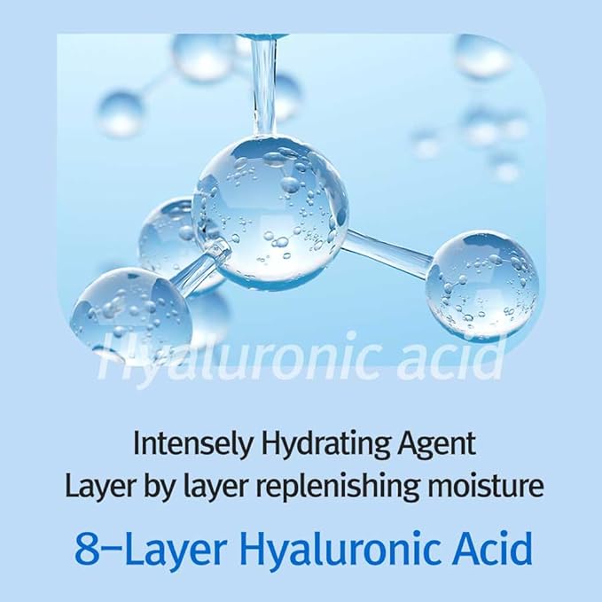 Shift4 Octuple Hyaluron Moist Essence 50ml ㅣ 8 Types of Hyaluronic Acid ㅣ Deep Hydration ㅣ Skin Barrier Support ㅣ Dermatologically Tested ㅣ Soothing Face Serum for Sensitive and Dry Skin