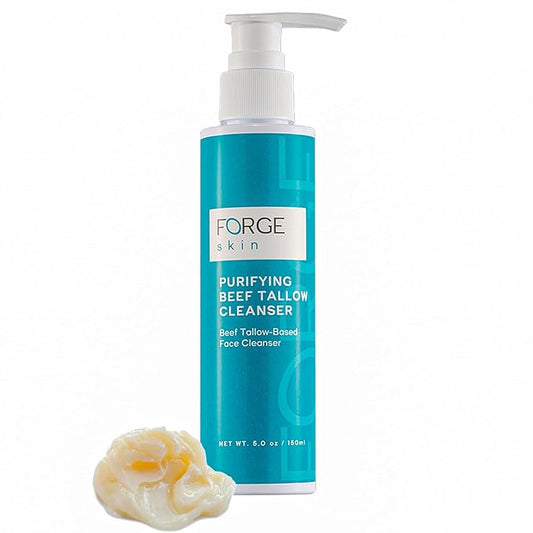 Original Purifying Face Wash Beef Tallow for Skin Care | Grass Fed Beef Tallow Hydrating Facial Cleanser Skincare | Tallow Face Moisturizer Soap| Beef Tallow for Face Exfoliating Face Wash