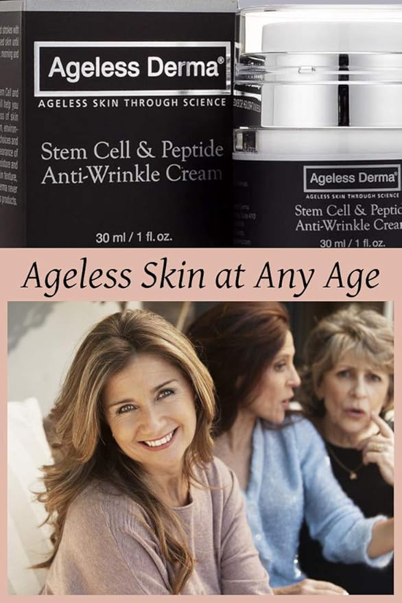 Stem Cell and Peptide Facial Anti Wrinkle Cream By Dr. Mostamand. This Anti Aging Face Moisturizer Restores Youthful Glow to Your Skin