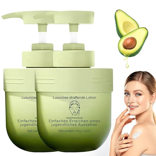 2 Bottle Divglow Luxury Collagen Firming cream, Collagen Firming Lotion Body Moisturizer Lifts, Firms, & Tightens For Younger Looking Skin, For All Skin Types