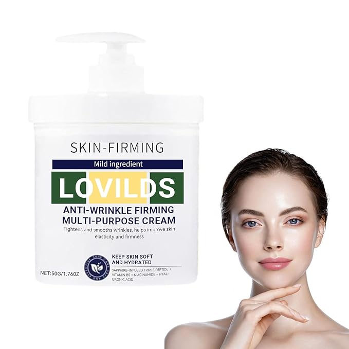 Lovilds Skin Tightener, Advanced Firming & Wrinkle-Reducing Cream, Lovilds Skin Firming Rejuvenating Cream, Skin Firming, Moisturizing and Anti-Wrinkle for all Skin Types (1 Bottle)