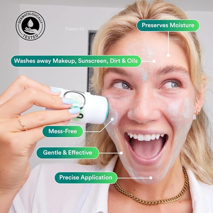 WYOS Starter Kit: Face Cleanser + Shaving Stick + Moisturizer Oil Stick Bundle | Travel Size, Leak Free, Vegan, Cruelty Free, Portable, Sulfate Free, Paraben Free, *Bag Included In Purchase*