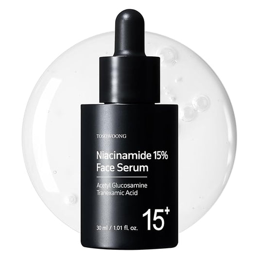 Niacinamide 15% Face Serum, 150,100ppm Niacinamide, Tranexamic acid, Dark Spot Corrector, Glass Skin, Radiant Complexion, Pore Minimizer, Even Skin Tone, Korean Skin Care, 30ml, 1.01 fl.oz.